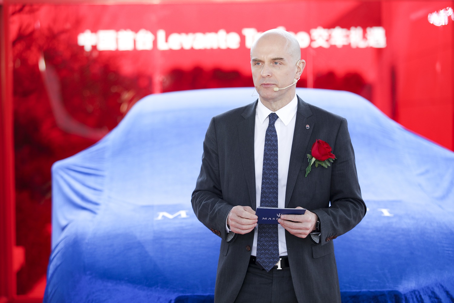 玛莎拉蒂中国董事总经理Mirko Bordiga薄亚铭先生致辞