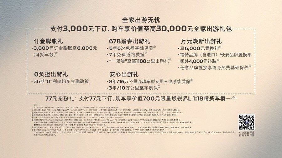 预售22.98万起的福特锐界L配置拉满，把想要的都给你